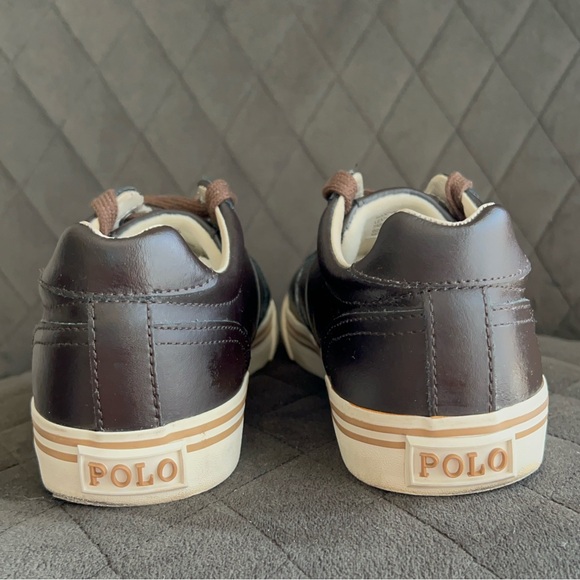 Polo, Mens, Leather, Lace-Up, Sneakers. - Picture 9 of 11